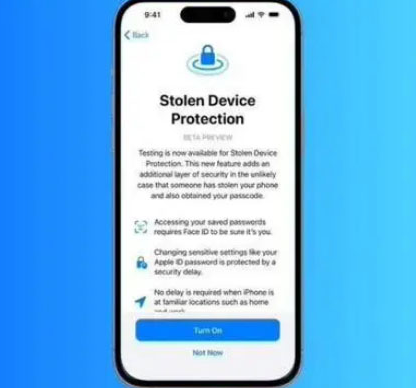 常德苹果授权维修店分享被盗设备保护功能开启方法 