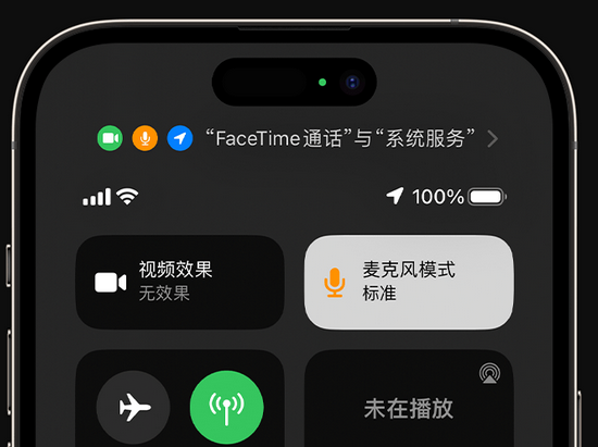 常德苹果授权维修网点分享iPhone在通话时让你的声音更清晰 