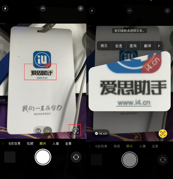 常德苹果手机维修分享升级iOS 16后如何通过相机翻译文本 