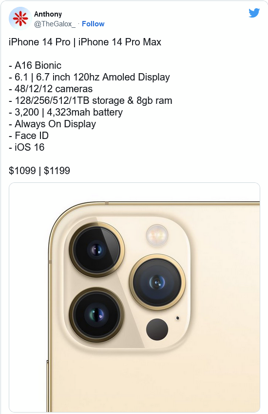 常德苹果14维修分享iPhone 14全系涨价 