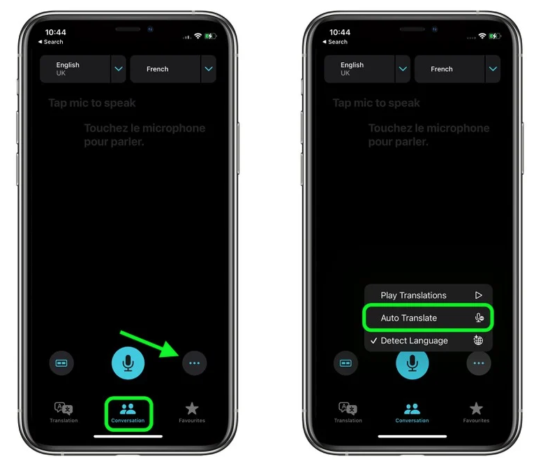 常德苹果手机维修分享iOS 15 “翻译” App 新改进 