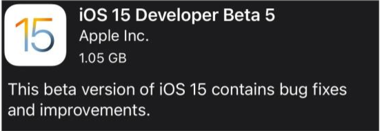 常德苹果手机维修分享如何升级到iOS15.0 beta5 