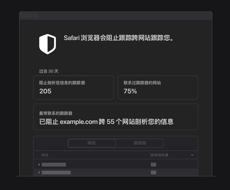 常德苹果手机维修分享如何在 Safari 浏览器中查看和打开隐私报告 